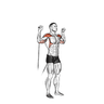 cable shoulder press